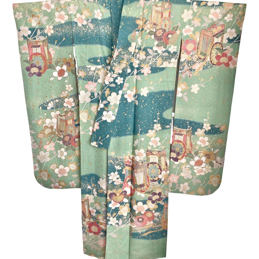 ★ナギサです★™️ 古典柄　振袖5点セット‼️振袖セット フルセット NO63