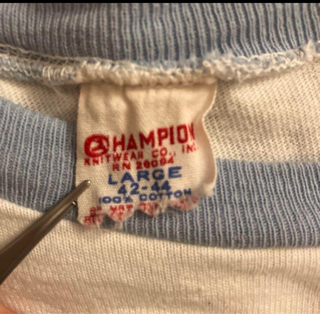 60s champinon リンガーT ランタグ vintage