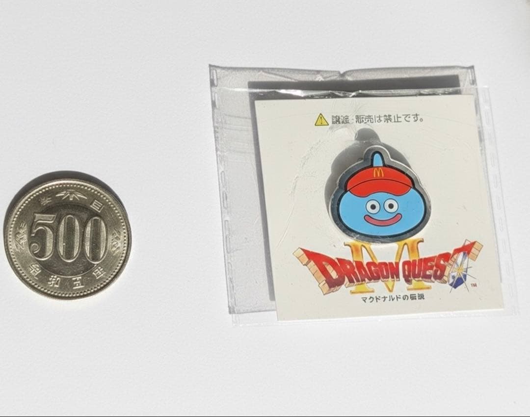 【非売品】ドラクエ×マクドナルド コラボ スライム ピンバッジ 未開封