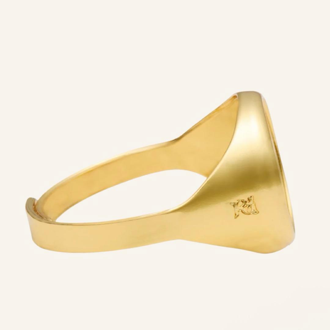 ミュージシャン pointless journey TOY RING GOLD ENGRAVED