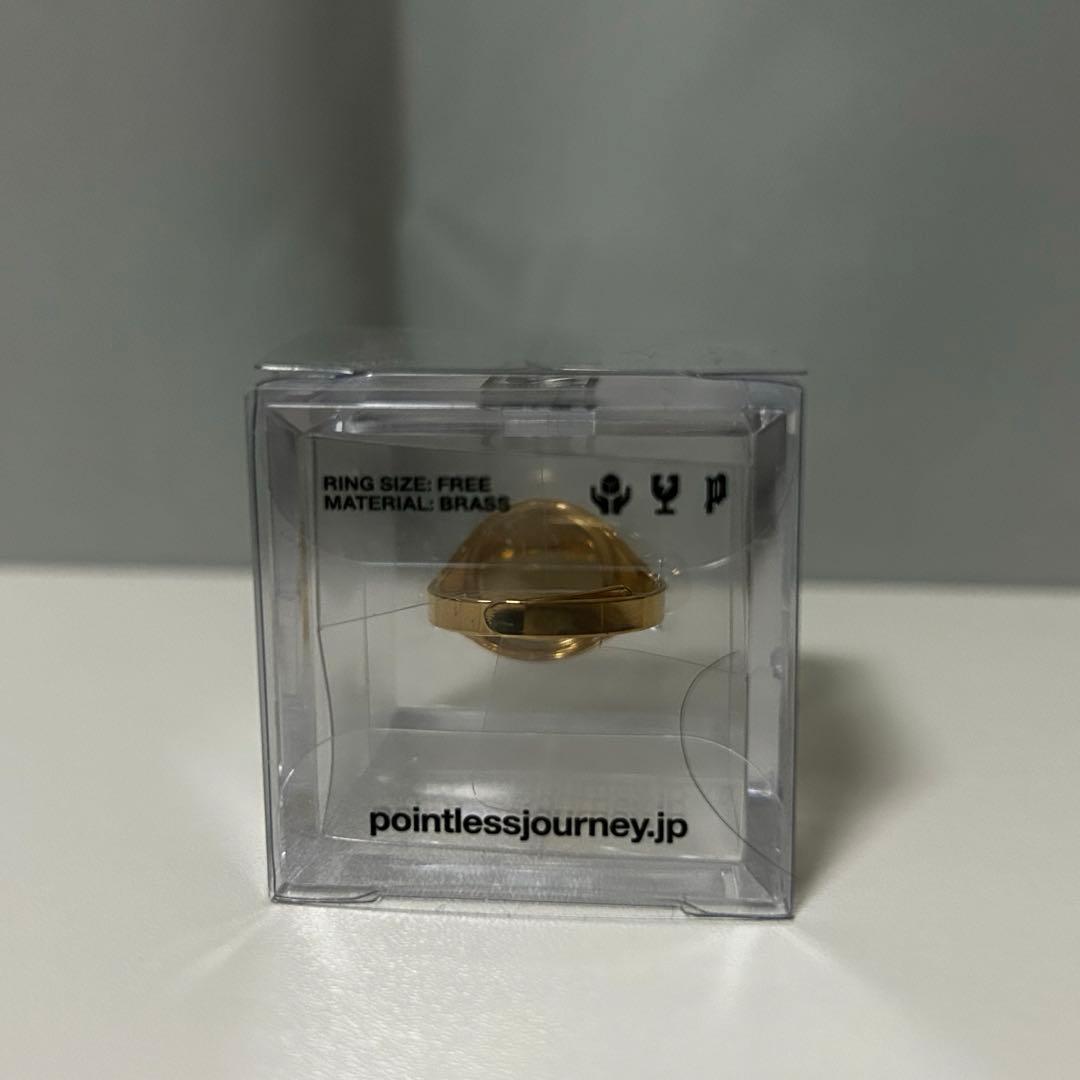 ミュージシャン pointless journey TOY RING GOLD ENGRAVED