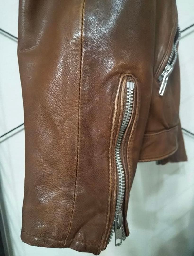 ユナイテッドアローズ 　レザージャケット　やぎ革　XL