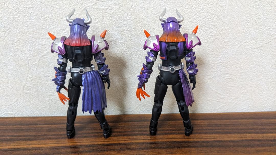 掌動exceed 仮面ライダーバッファゾンビフォーム　塗装＆改造品