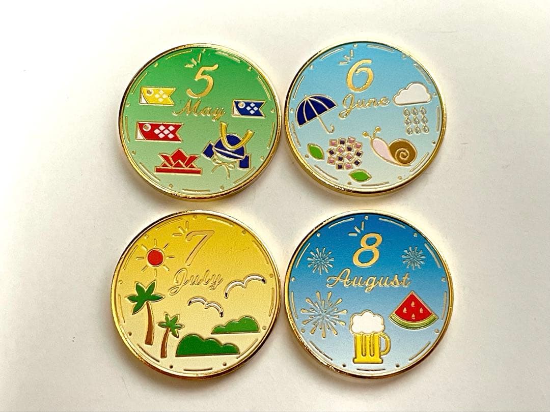 茶平工業　マンスリーメダル　記念メダル　コンプ