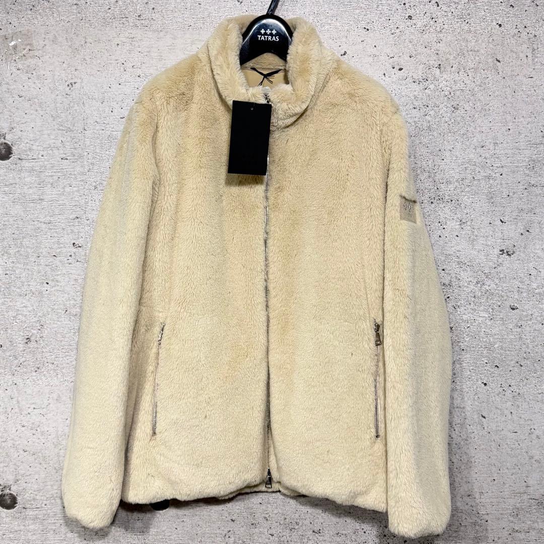 新品　タトラス　エコファーブルゾン　ジャケット　ASTONI ベージュ　メンズ