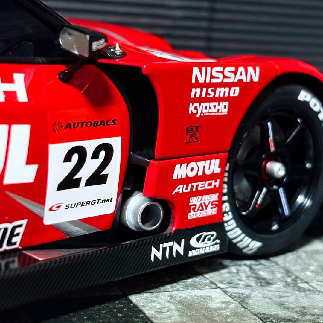 ニスモ特注 1/18 AUTOart ザナビィ NISMO GT-R 2008