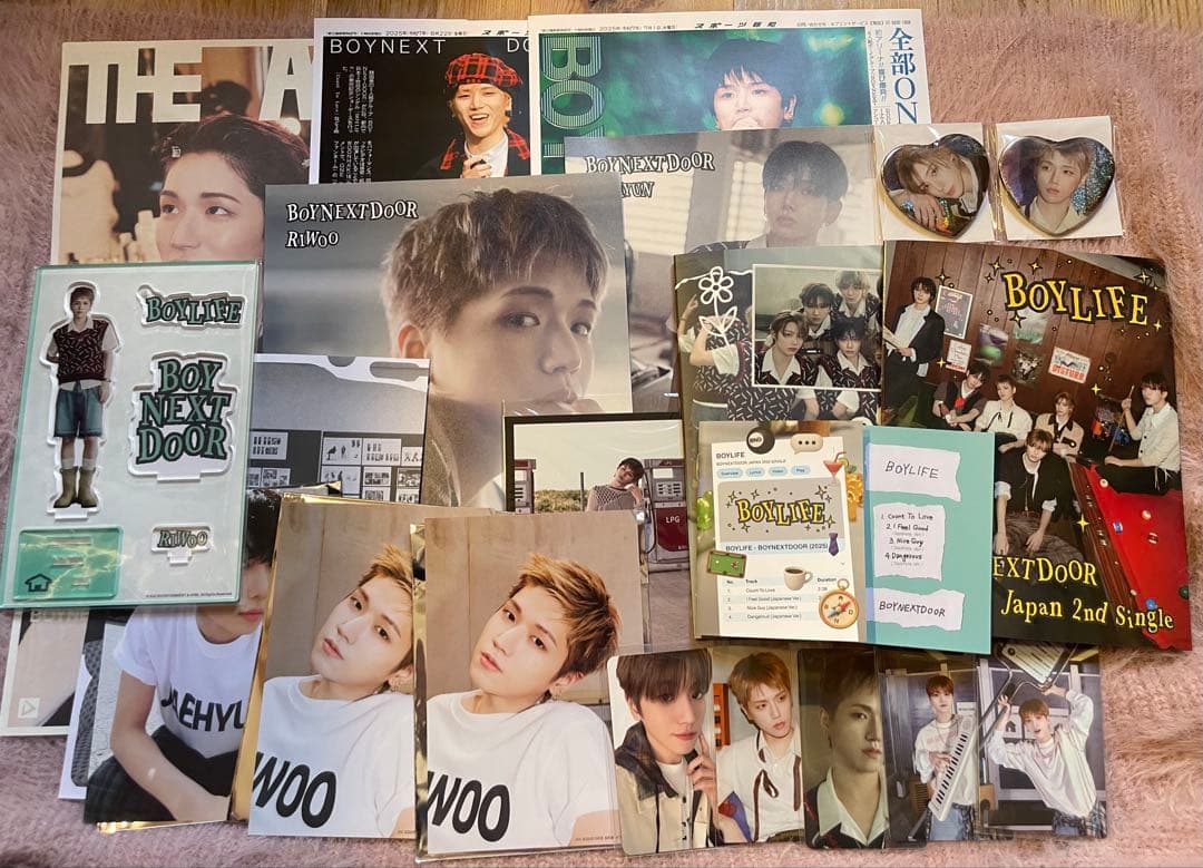 BOOYNEXTDOOR ダーリン 特典 キーリング トレカ トレカケース