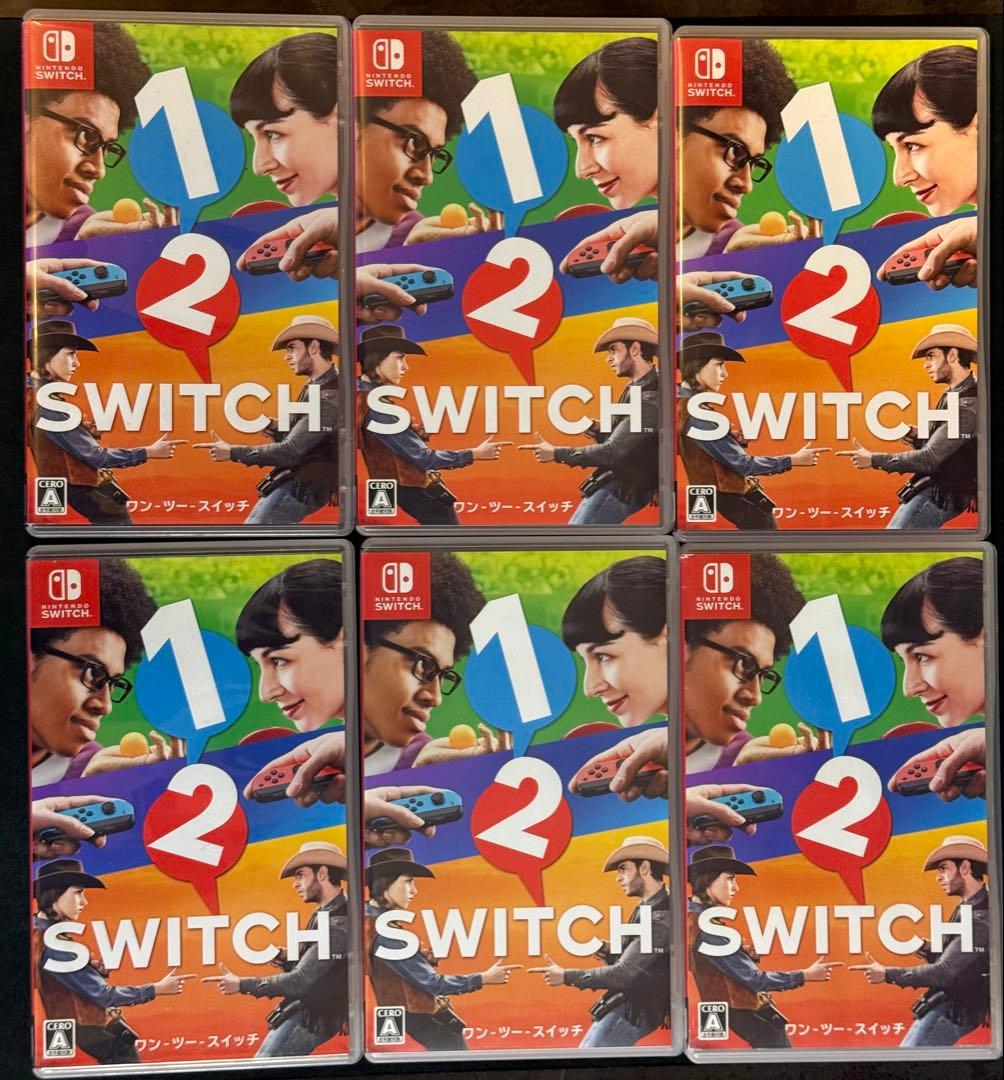 1-2-Switch（ワンツースイッチ）Nintendo Switch 6本
