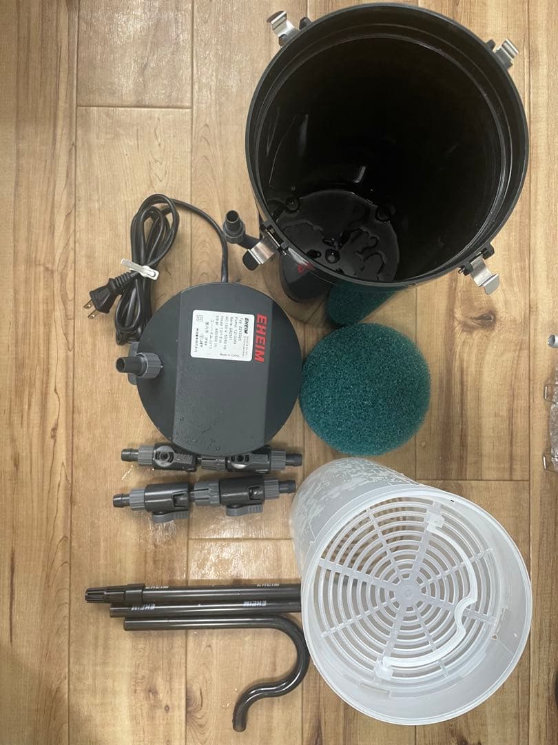 即決希望　　エーハイム2213 ブラック　60センチ水草水槽セット　保証書あり