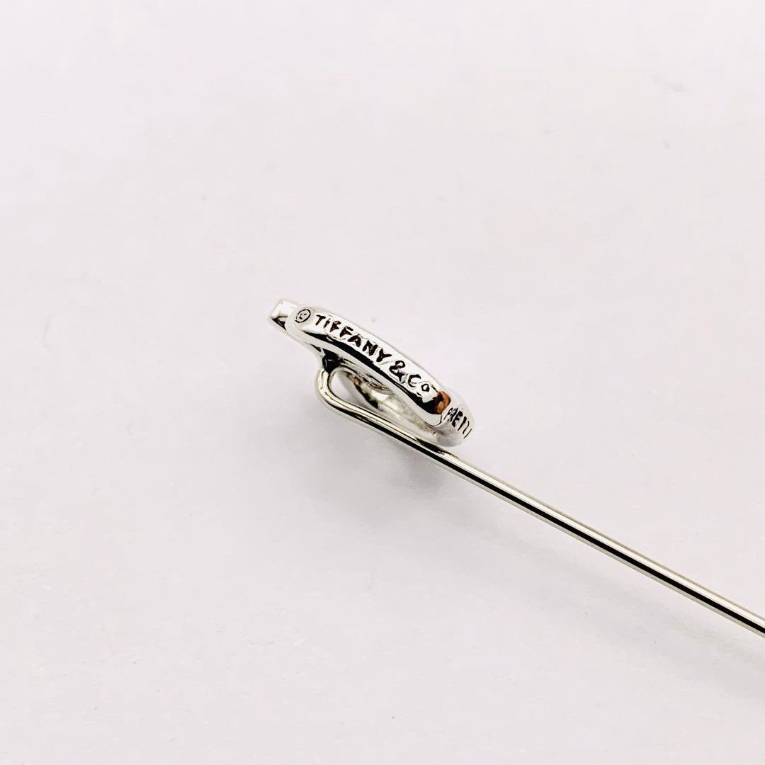 極美品 ティファニー アップル ピンブローチ シルバー925