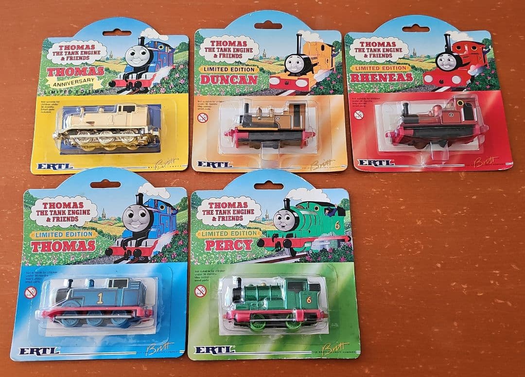 ミ*キ様 ERTL社製「きかんしゃトーマス」のダイキャストモデル5台セット