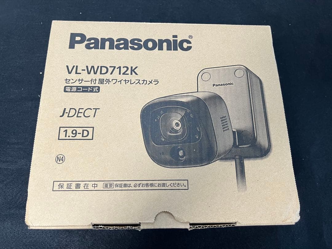 VL-WD712K 未設置　センサー付屋外ワイヤレスカメラ　パナソニック