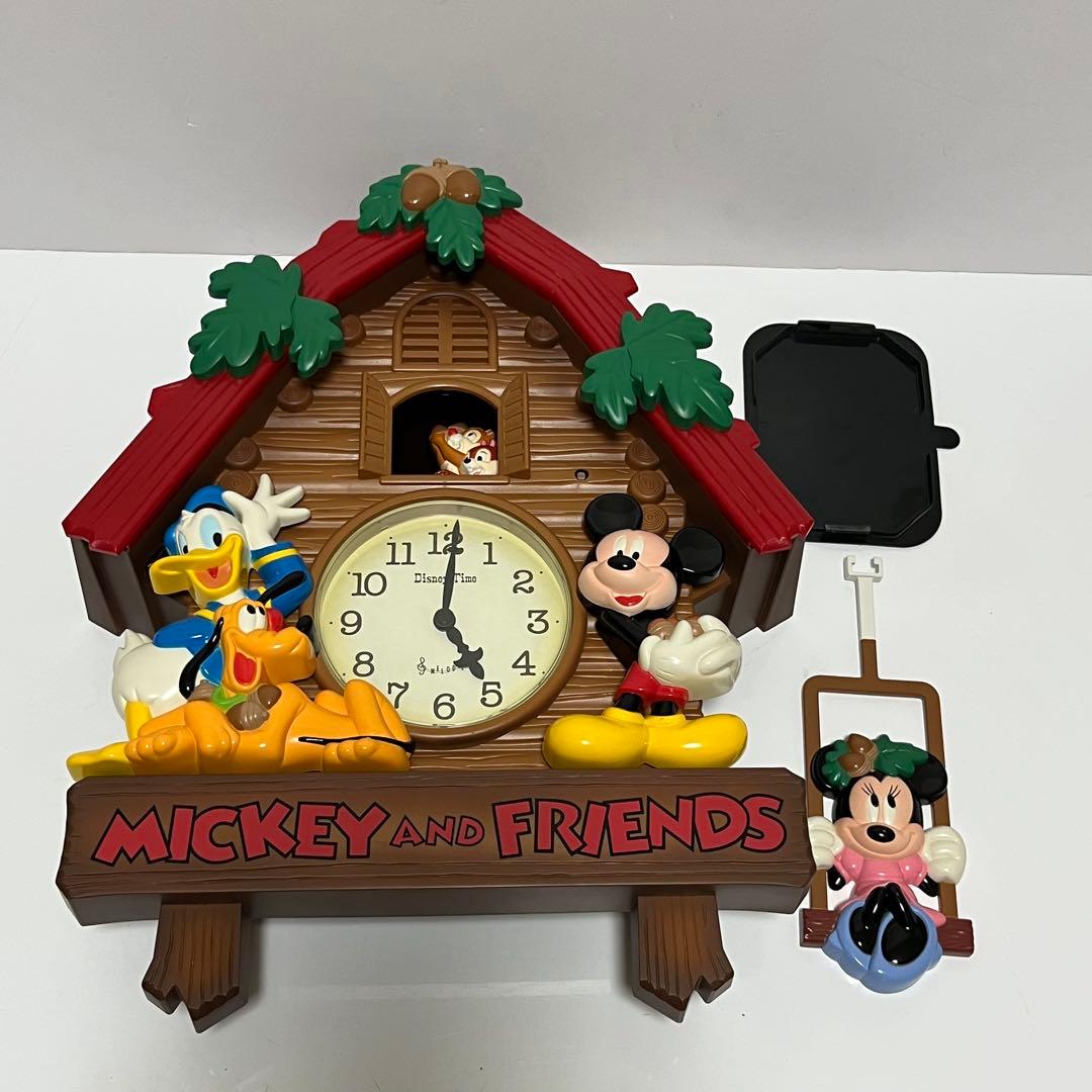 ましゅまろ セイコー ディズニータイム 振り子時計 壁掛け時計
