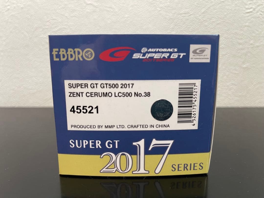 自動車 EBBRO SUPER GT 2017 ZENT CERUMO LC500