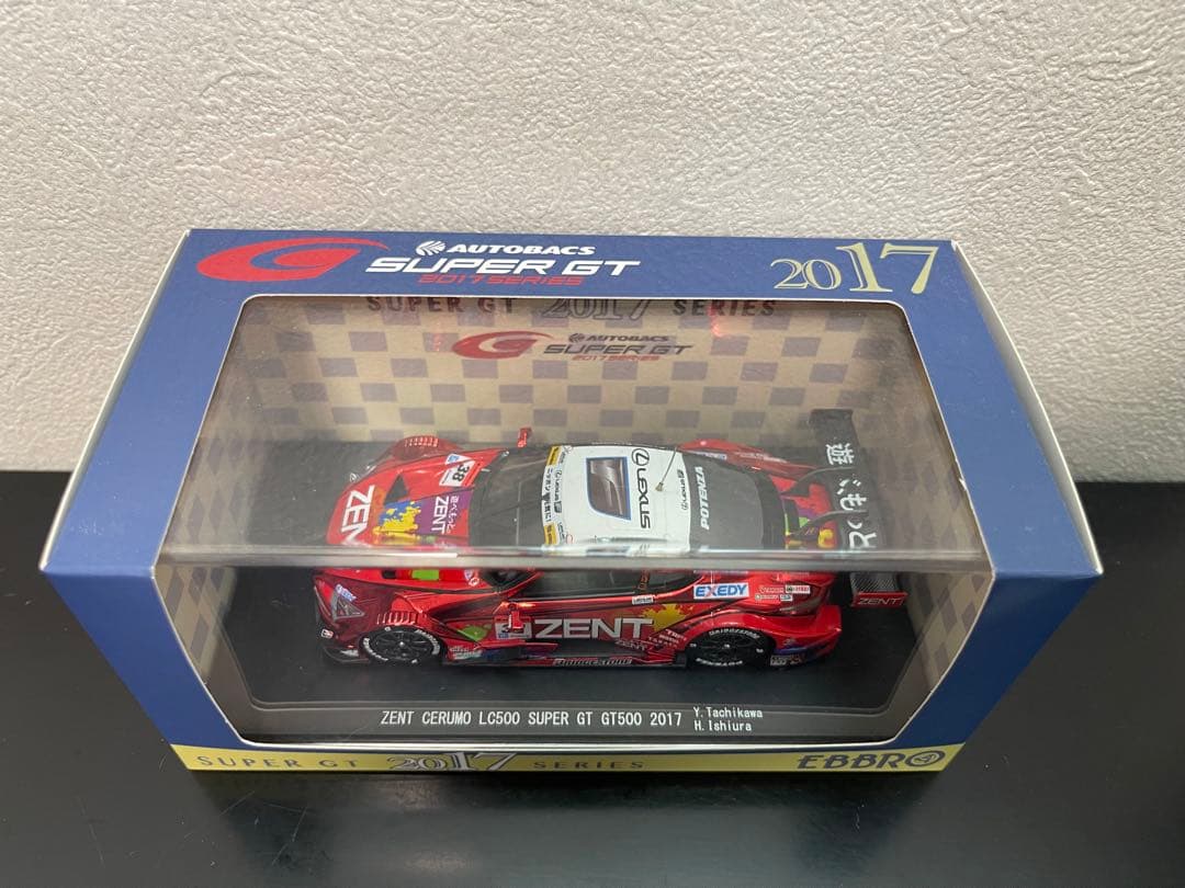自動車 EBBRO SUPER GT 2017 ZENT CERUMO LC500