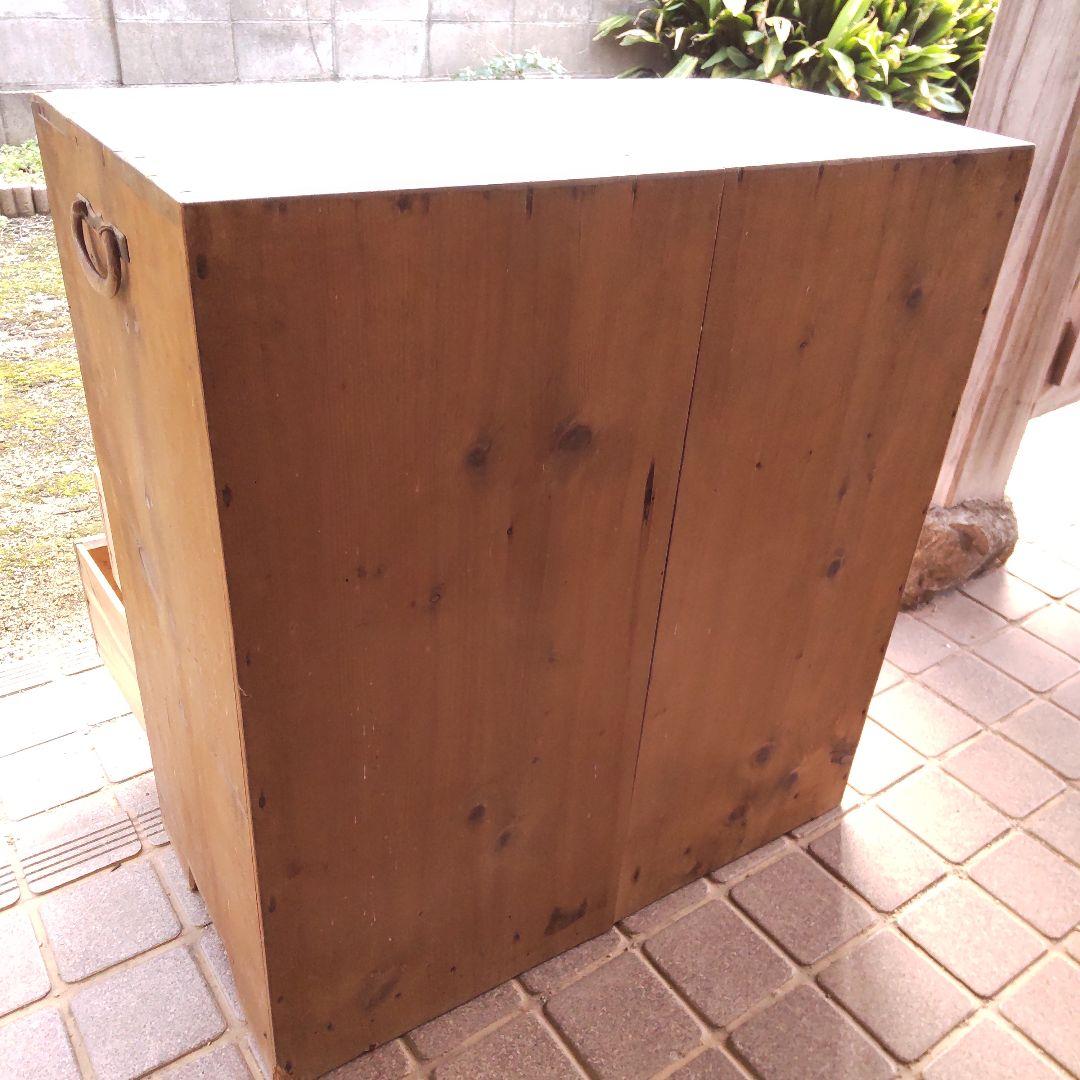 帳場箪笥 古民家 アンティーク 古道具 レトロ 明治 大正 古箪笥 ビンテージ