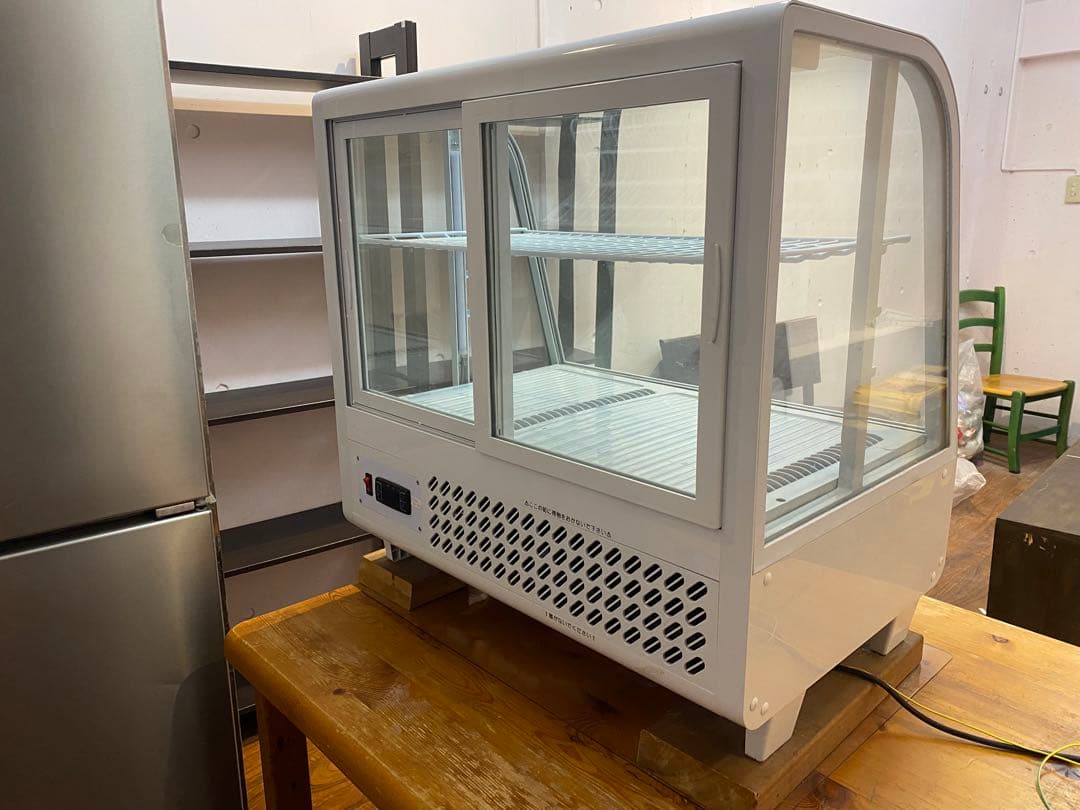 kamekitiさま専用【美品】冷蔵ショーケース対面型ホワイト（配送料ご負担）