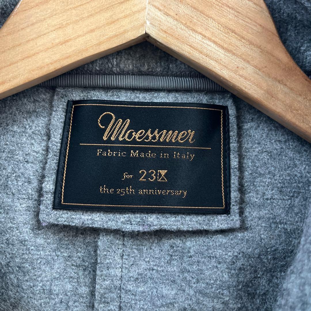 ●23区　ダブル　ロング　チェスターコート　ベルト　女優襟　イタリア製生地