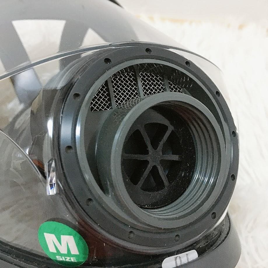 重松 GM164 防毒マスク シゲマツ 直結式 Mサイズ 【中古品】