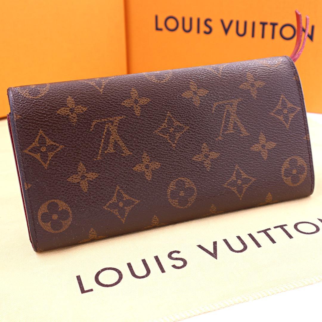 美品 LOUIS VUITTON エミリー 長財布 モノグラム M41943