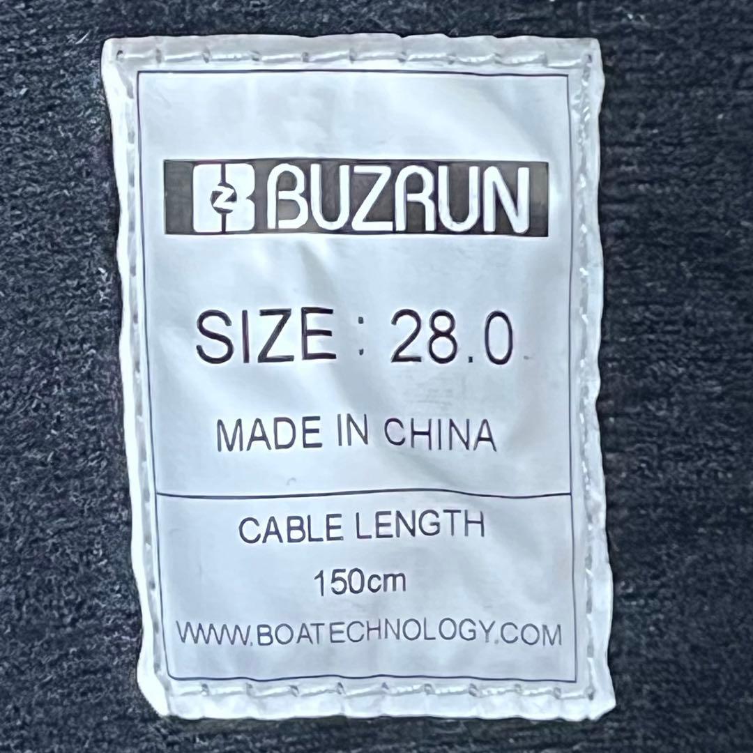【美品_即日発送】BUZRUN バズラン スノーボードブーツ 28.0cm