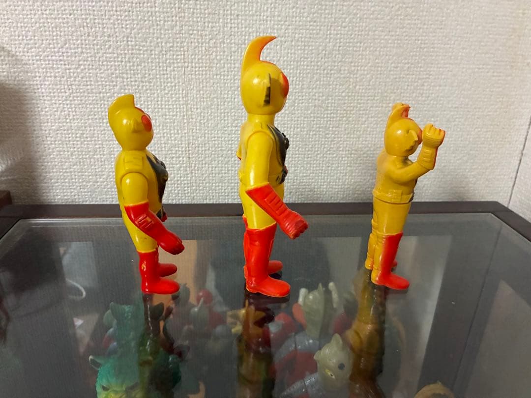 ☆当時物☆ブルマァク・タカトク　アクマイザー3 イビル　3種セット