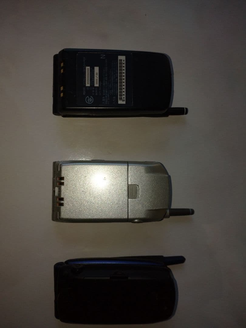 携帯電話　モックアップ　ガラケー