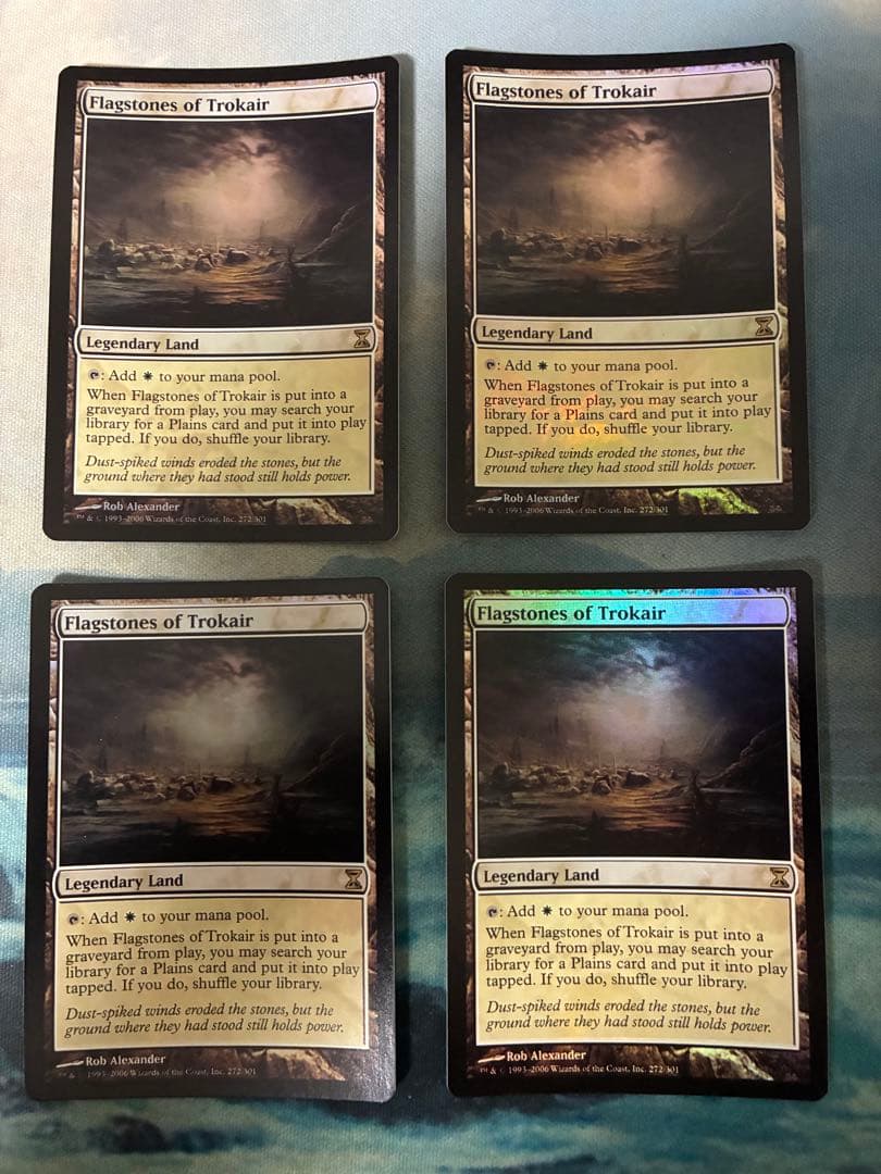 MTG トロウケアの敷石　英語版 FOIL TSP 4枚