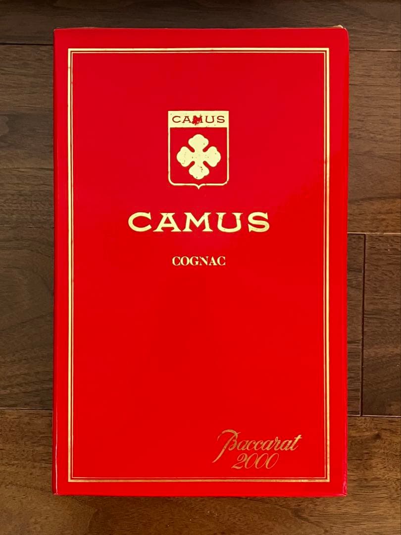 古酒 CAMUS Cognac Baccarat 2000 ギフトボックス入り