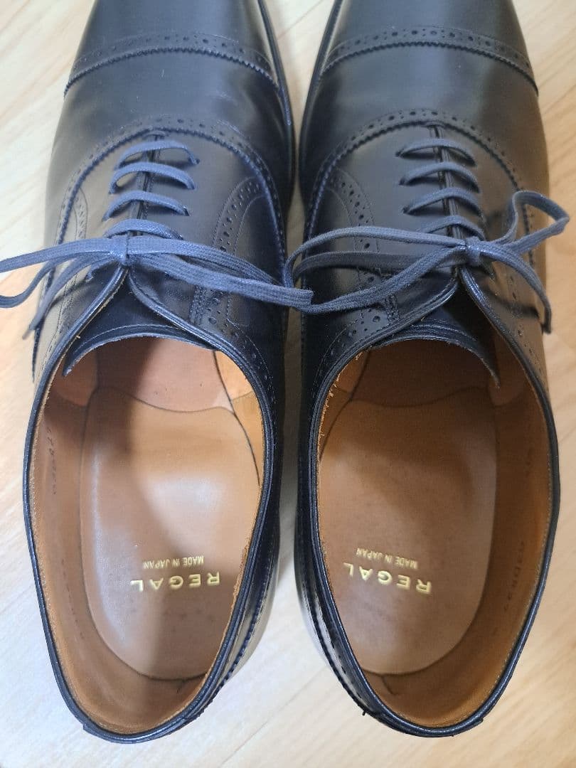 REGAL　ストレートチップ　2７㎝　内羽根　ドレス・ビジネスシューズ　02DR