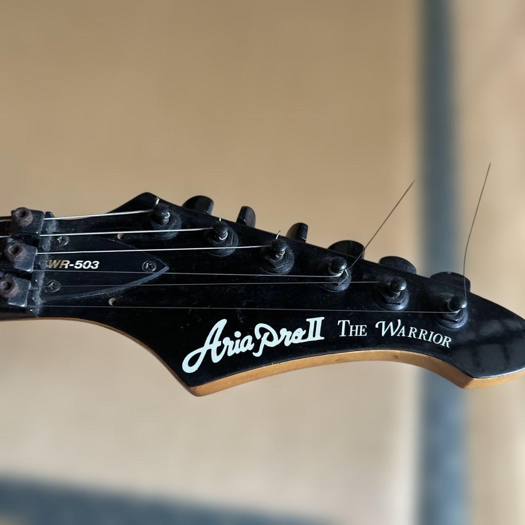 アリアプロ2 The Warrior WR-503 エレキギター　黒