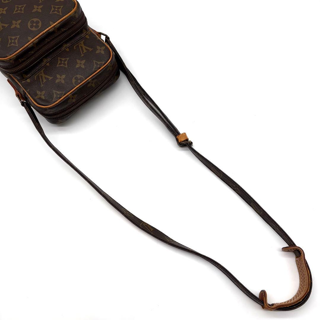 【美品】ルイヴィトン アマゾン モノグラム ショルダーバッグ レザー