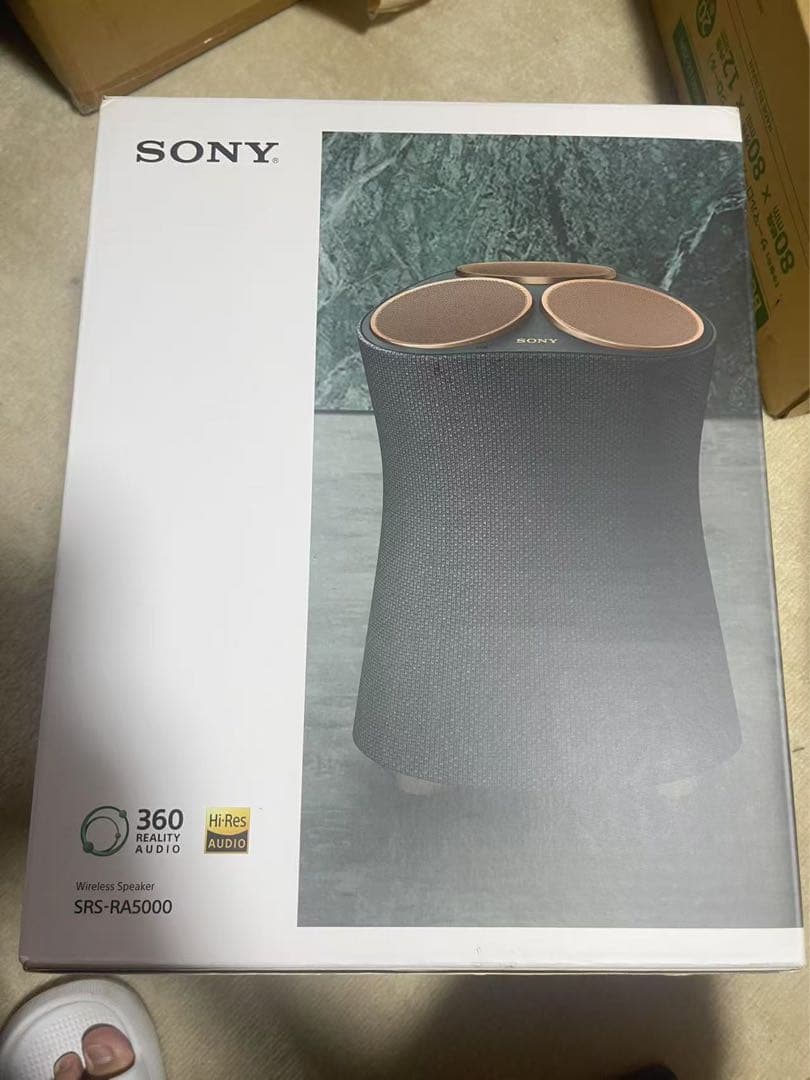SONY ワイヤレススピーカー SRS-RA5000 ブラック
