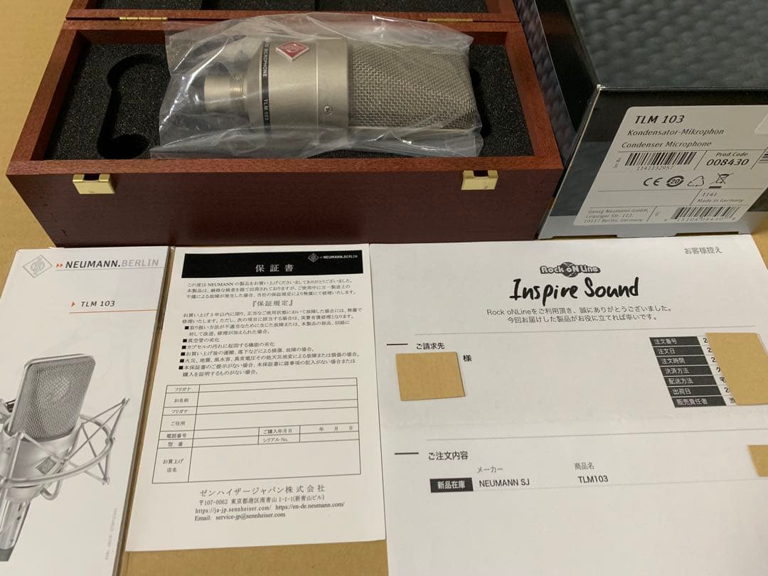新品 NEUMANN TLM103 コンデンサーマイク ノイマン