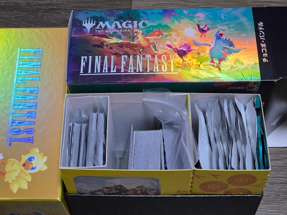 MTG　チョコボ・バンドル日本語版　開封済み