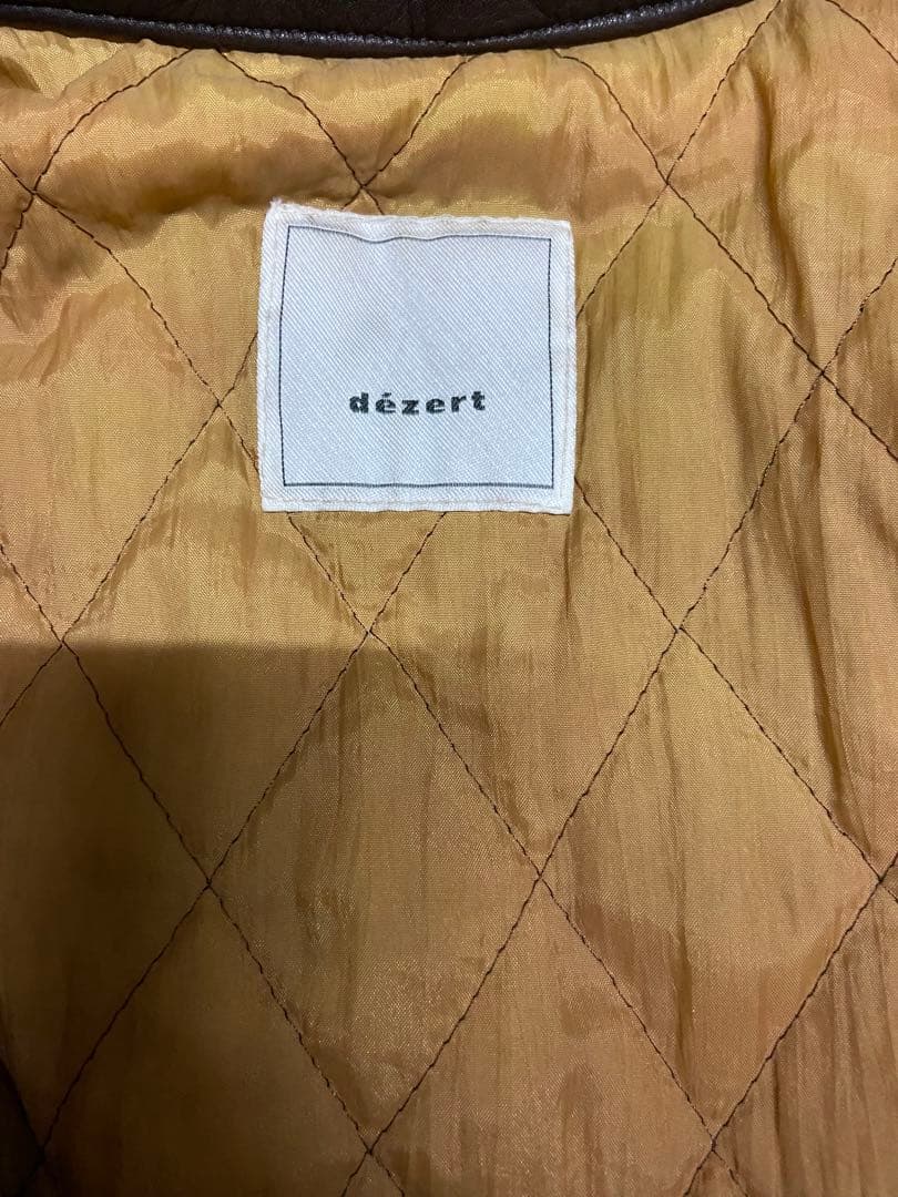 dezert デザート レザー 牛革 シングルライダース 90s イタリア製