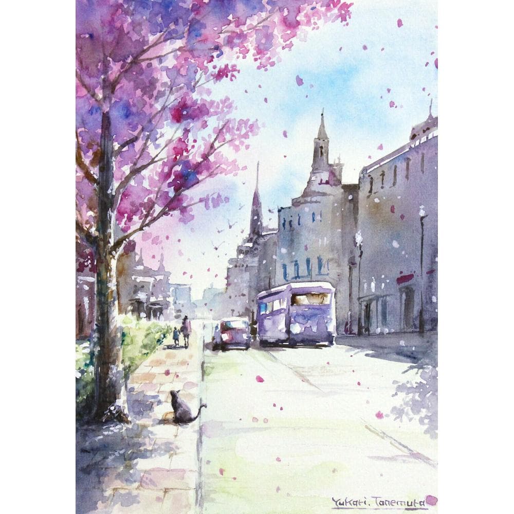 ぷうあさま専用（原画）桜舞う海の色 ほか　8点おまとめ