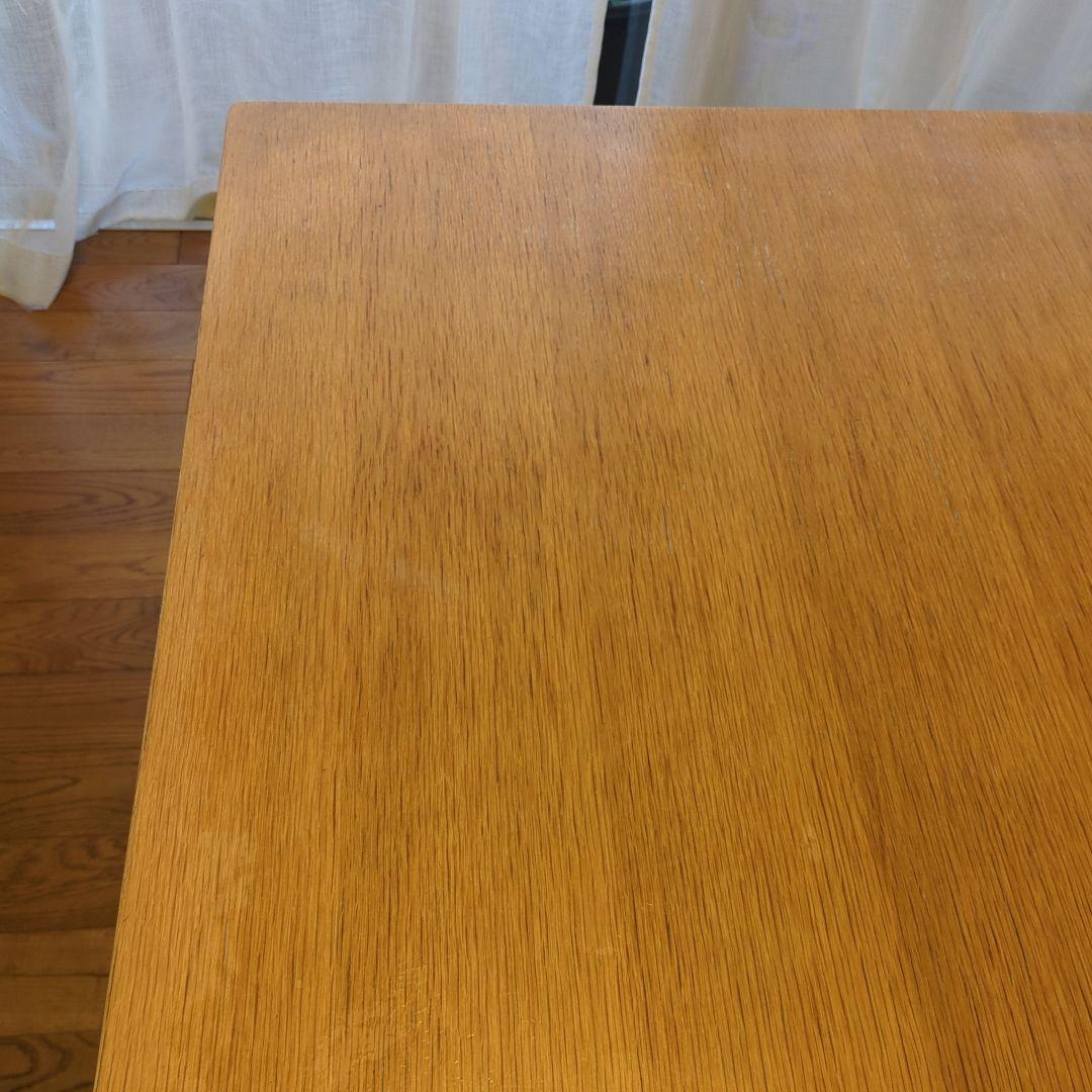 無印良品 MUJI オーク材 リビングでもダイニングでもつかえるテーブル 机