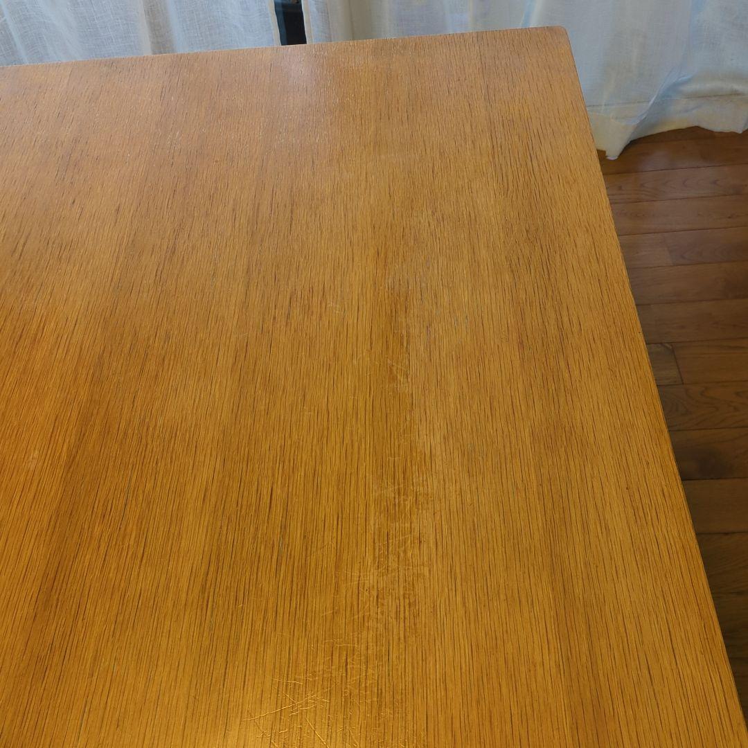無印良品 MUJI オーク材 リビングでもダイニングでもつかえるテーブル 机