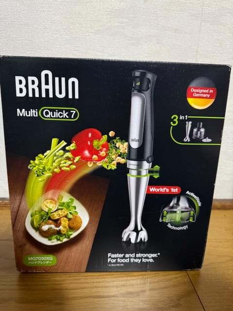 【訳有未使用品】 ブラウン ハンドブレンダー マルチクイック7 MQ7030XG
