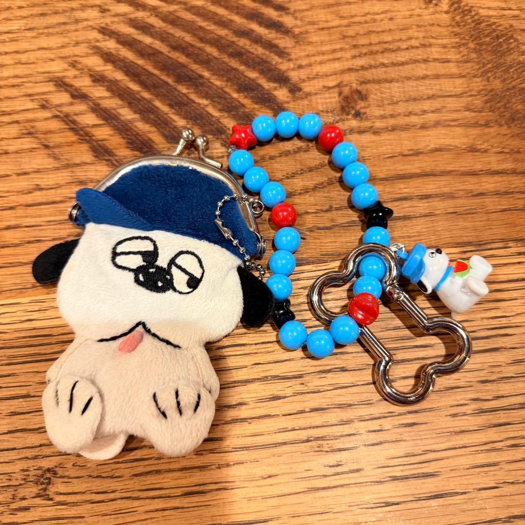 稀少 廃盤 スヌーピー オラフ ケース ＆ キーホルダー 2点セット