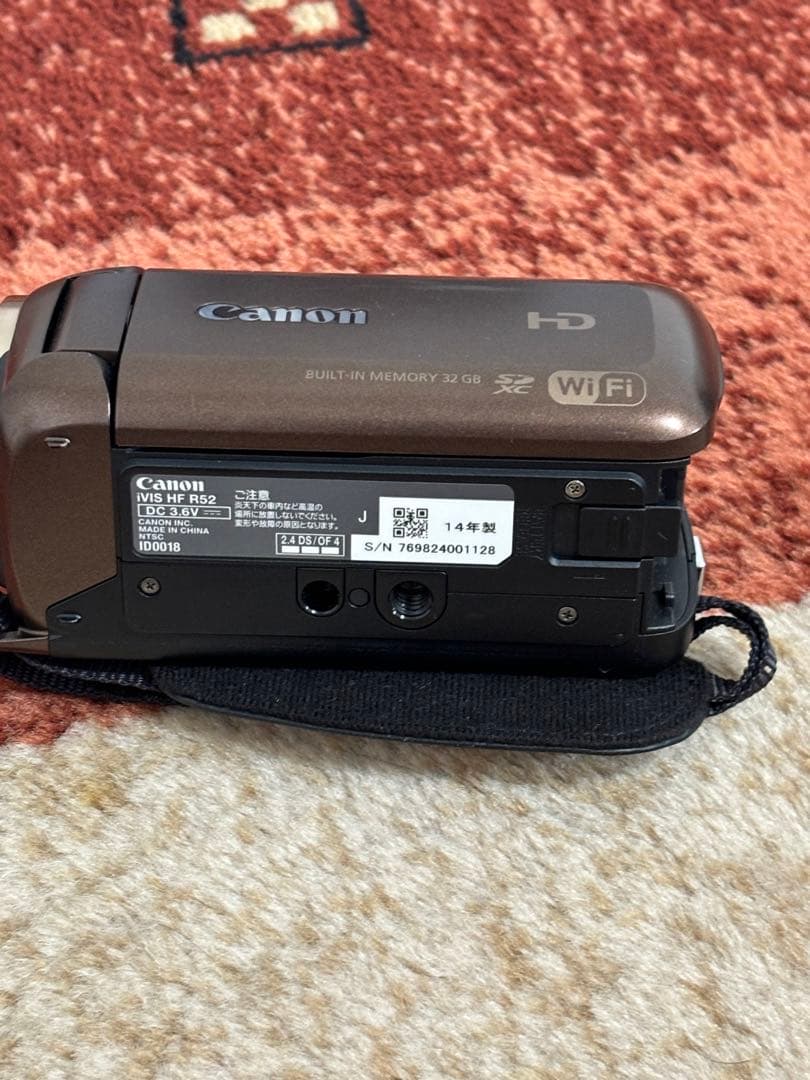 Canon iVIS HF R52 ビデオカメラ 本体