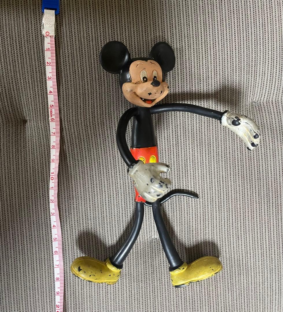 ミッキー　ヴィンテージ感　レア　レトロ　ディズニー　mickey マニア　人形