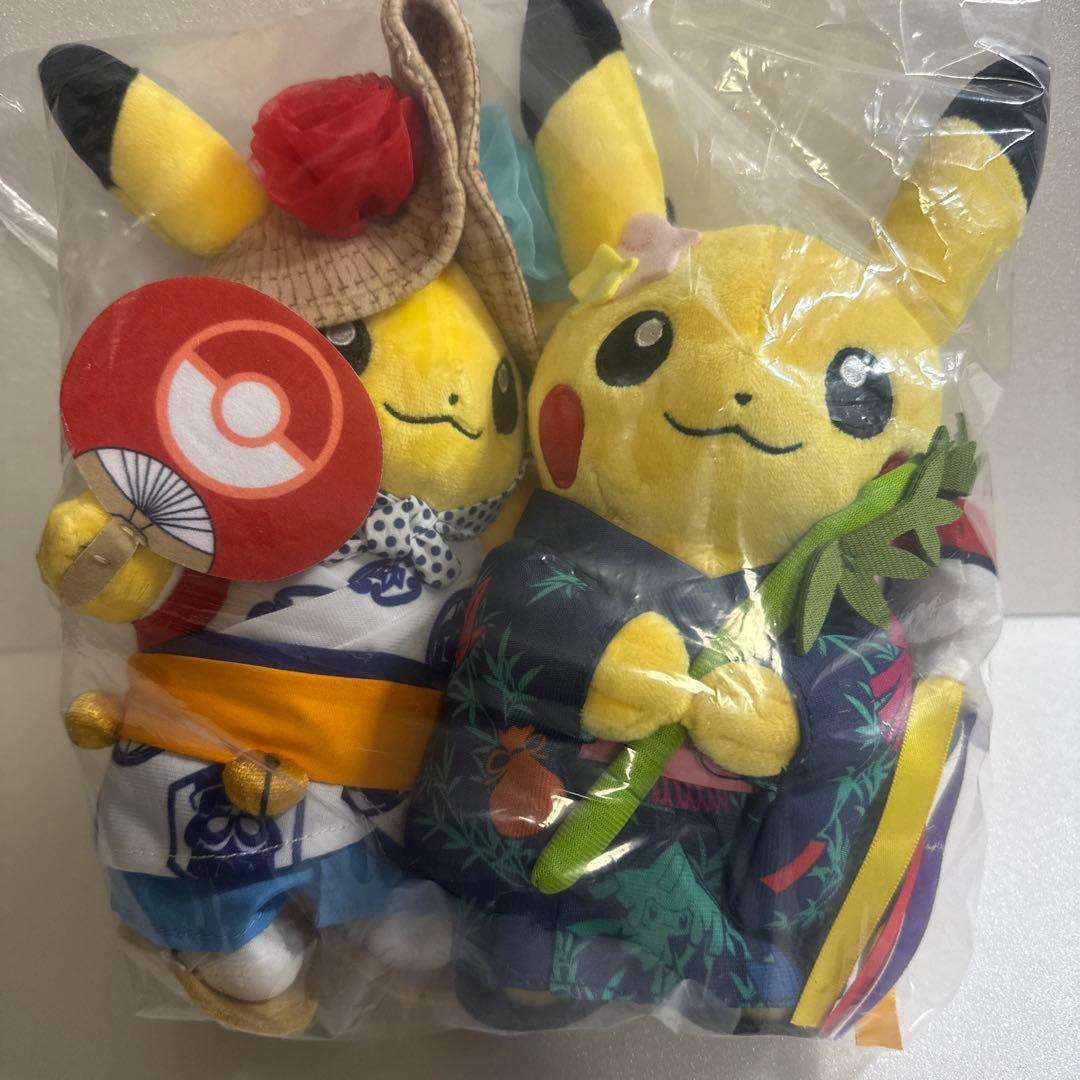 ポケモンセンター　トウホク　リニューアル　ピカチュウ　お祭り　ぬいぐるみ　セット
