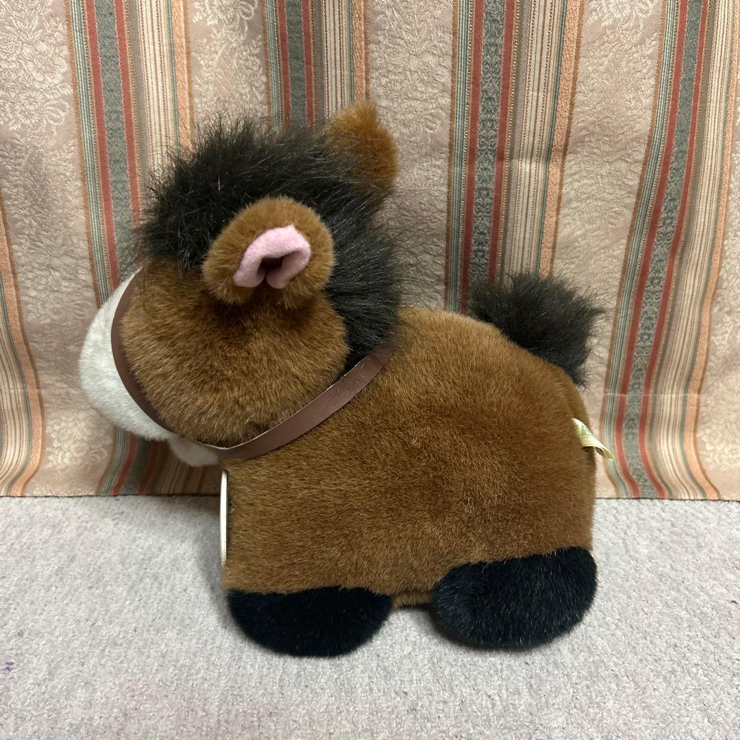 昭和 レトロ ぬいぐるみ 馬 スリッパ 吸盤 4体 午年