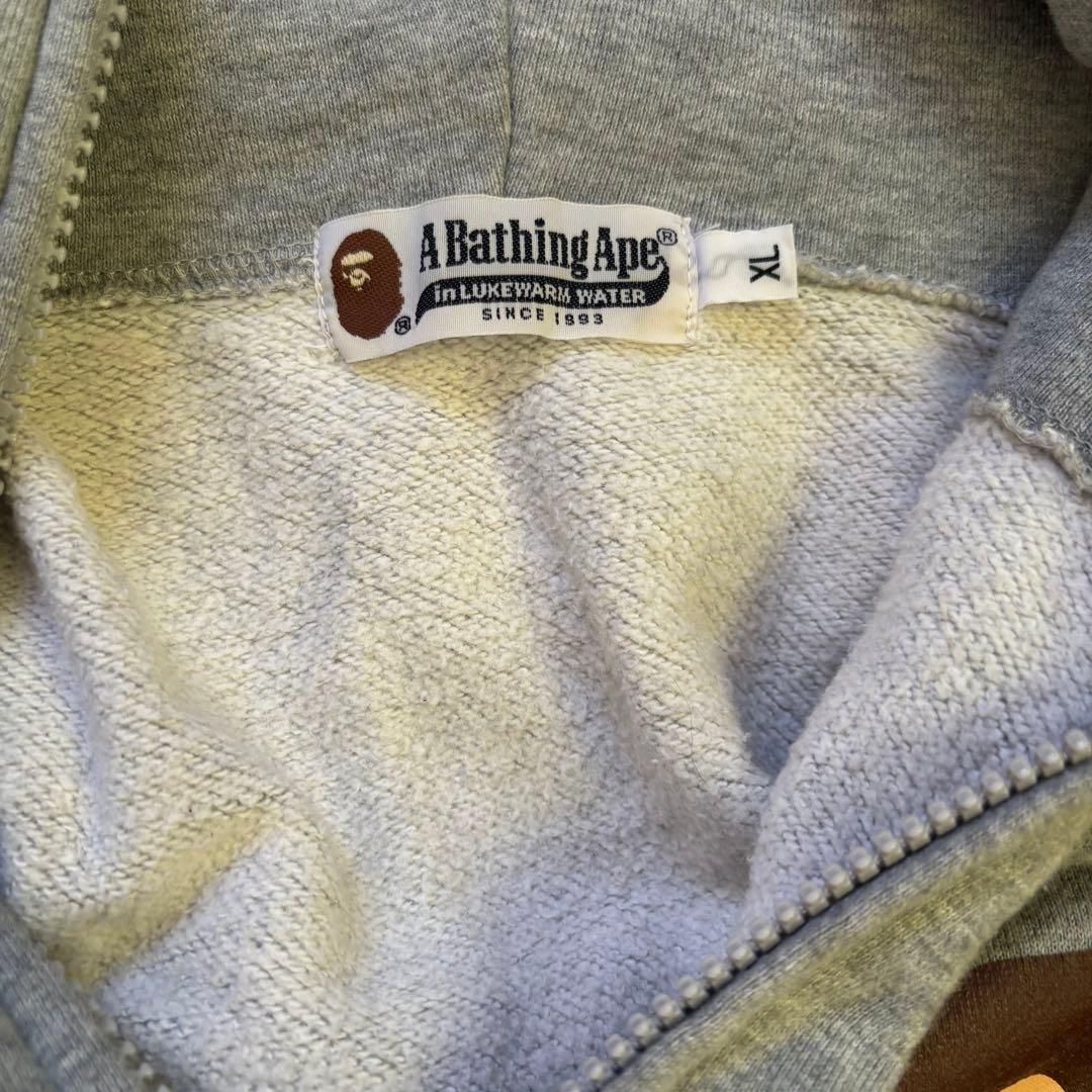 size XL APE パーカー