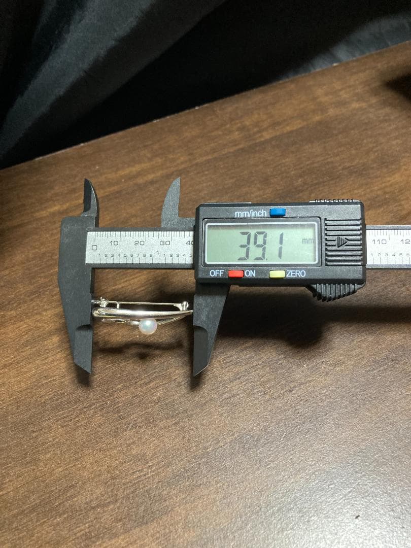 TASAKI タサキ 真珠 パール シルバー ブローチ １珠 1P 1玉 1粒