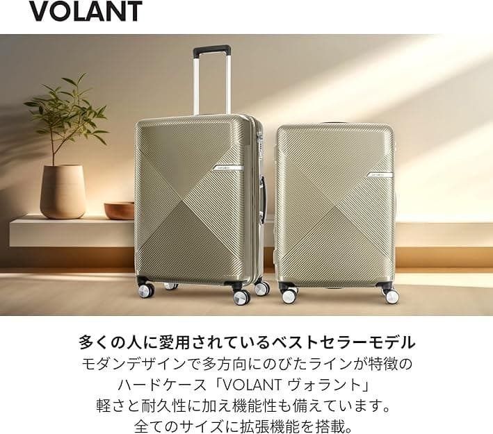 サムソナイト スーツケース キャリーケース ヴォラント Volant スピナー