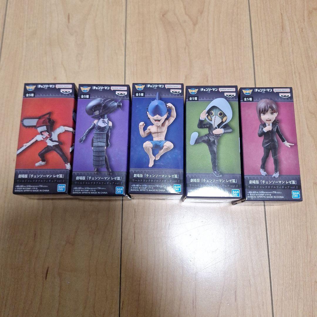 チェンソーマンワールドコレクタブル フィギュア 5体セット