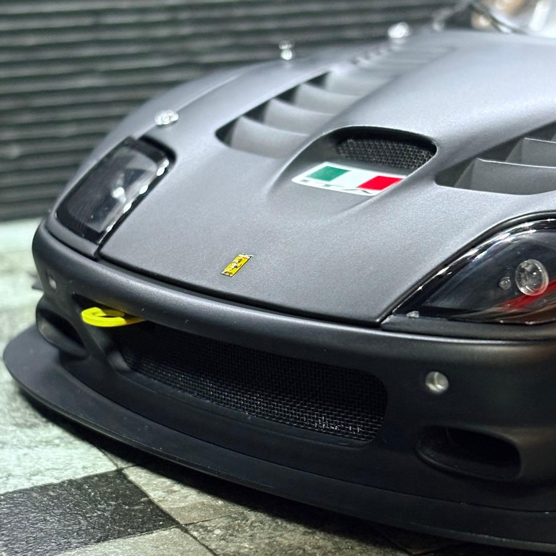 ワンオフカスタム 1/18 京商 フェラーリ 575 GTC エヴォルツォーネ